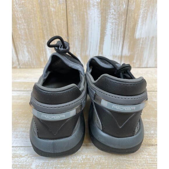 Rider Grendene Women’s 8 Shoes Slip on Hiking Outdoor Trail Sandals Gray Black - Picture 3 of 9